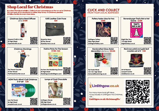 Linlithgow 2024 ShopLocal For Christmas