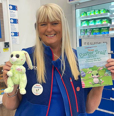 Christine, Tesco Linlithgow Customer Services