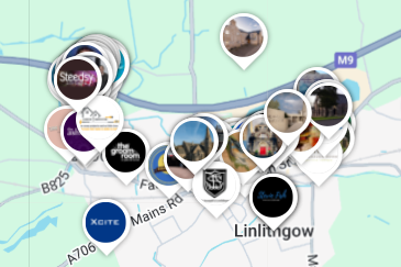 Linlithgow business map