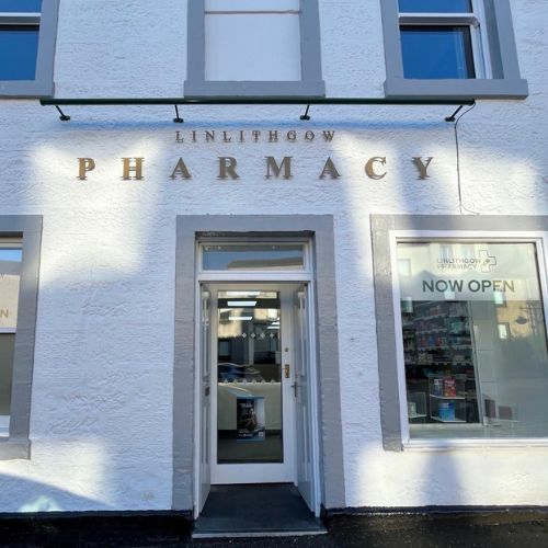 Linlithgow Pharmacy outside their store front