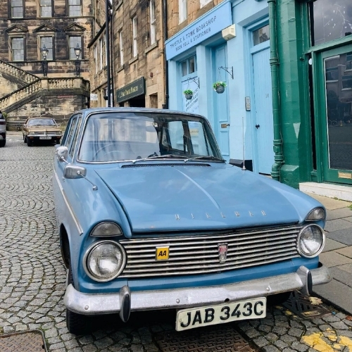 Classic Car Day in Linlithgow